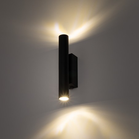 NOWOŚĆ 10184LAGOS BLACK KINKIET 2 Tk Lighting
