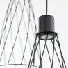 NOWOŚĆ 10187MODESTO BLACK LAMPA WISZACA 3 KOŁO Tk Lighting