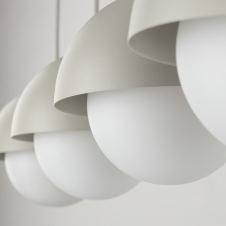 NOWOŚĆ 10213BONO BEIGE LAMPA WISZĄCA 4 LISTWA Tk Lighting