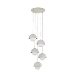 NOWOŚĆ 10214BONO BEIGE LAMPA WISZACA 5 Tk Lighting