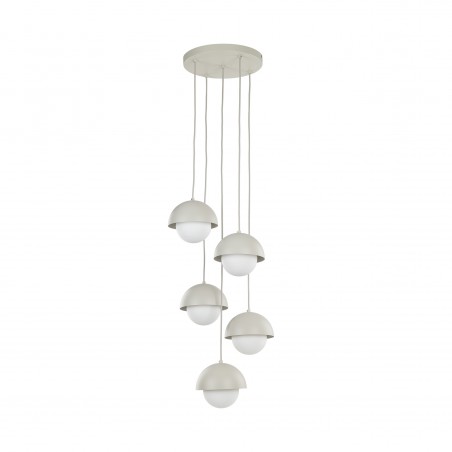 NOWOŚĆ 10214BONO BEIGE LAMPA WISZACA 5  Tk Lighting