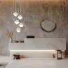 NOWOŚĆ 10214BONO BEIGE LAMPA WISZACA 5  Tk Lighting