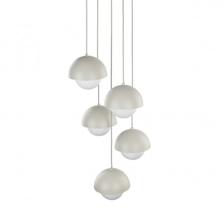 NOWOŚĆ 10214BONO BEIGE LAMPA WISZACA 5  Tk Lighting