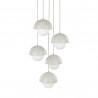 NOWOŚĆ 10214BONO BEIGE LAMPA WISZACA 5  Tk Lighting