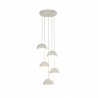 NOWOŚĆ 10214BONO BEIGE LAMPA WISZACA 5  Tk Lighting