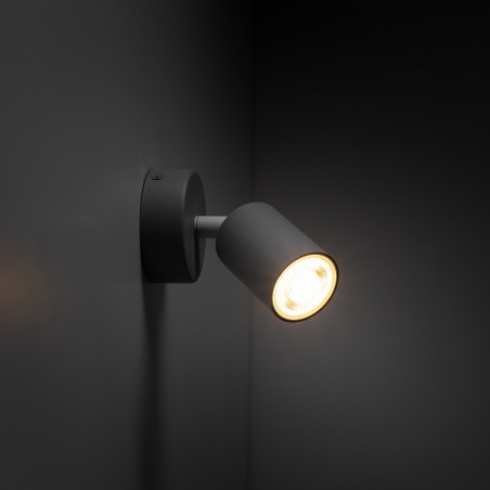 NOWOŚĆ 10223LIVIA GRAY KINKIET 1 Tk Lighting