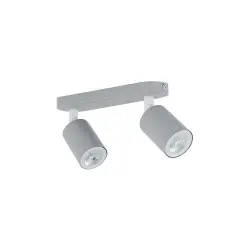NOWOŚĆ 10241LIVIA GRAY LAMPA SUFITOWA 2 Tk Lighting