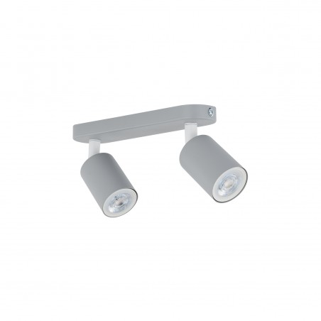 NOWOŚĆ 10241LIVIA GRAY LAMPA SUFITOWA 2 Tk Lighting