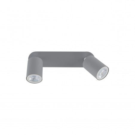 NOWOŚĆ 10241LIVIA GRAY LAMPA SUFITOWA 2 Tk Lighting