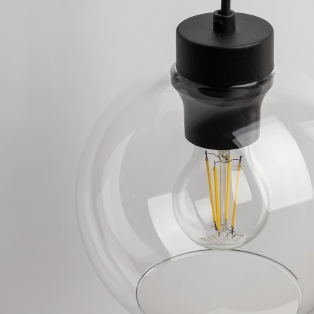 NOWOŚĆ 10245CUBUS TRANSPARENT KINKIET 1 Tk Lighting