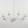 NOWOŚĆ 10254LIMAL BEIGE LAMPA WISZACA 7 Tk Lighting