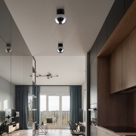 NOWOŚĆ 10255ESTERA BLACK KINKIET 1 Tk Lighting