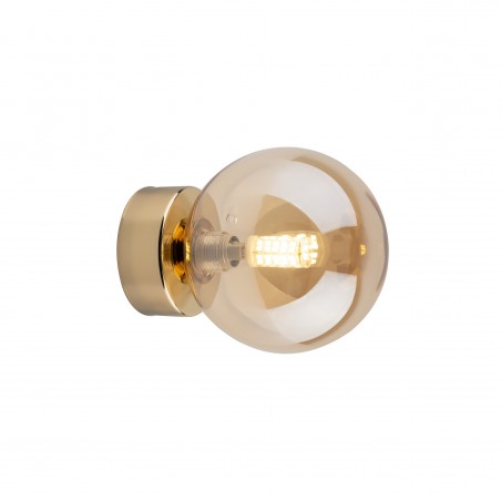 NOWOŚĆ 10257ESTERA GOLD KINKIET 1 Tk Lighting