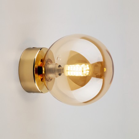 NOWOŚĆ 10257ESTERA GOLD KINKIET 1 Tk Lighting
