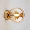 NOWOŚĆ 10257ESTERA GOLD KINKIET 1 Tk Lighting