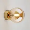 NOWOŚĆ 10257ESTERA GOLD KINKIET 1 Tk Lighting