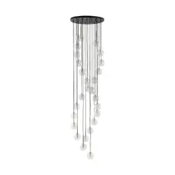 NOWOŚĆ 10258AURORA TRANSPARENT LAMPA WISZĄCA 26 Tk Lighting