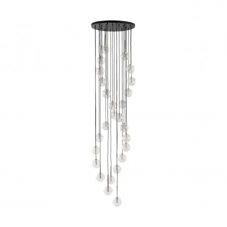NOWOŚĆ 10258AURORA TRANSPARENT LAMPA WISZĄCA 26 Tk Lighting