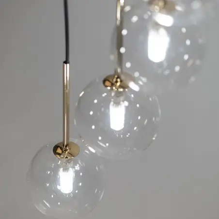 NOWOŚĆ 10258AURORA TRANSPARENT LAMPA WISZĄCA 26 Tk Lighting