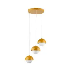 NOWOŚĆ 10266BONO OCHRA LAMPA WISZACA 3 Tk Lighting
