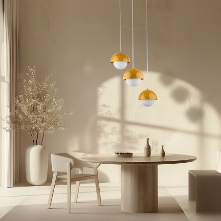 NOWOŚĆ 10266BONO OCHRA LAMPA WISZACA 3 Tk Lighting