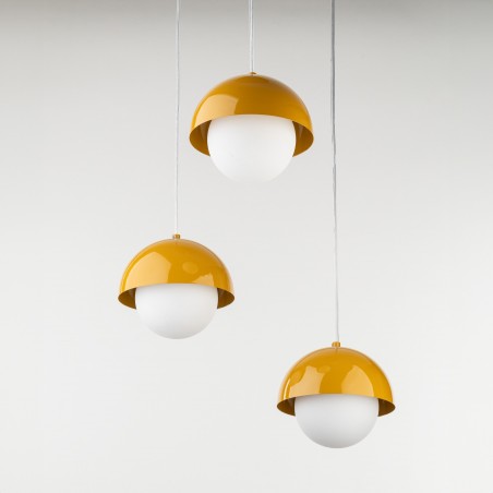 NOWOŚĆ 10266BONO OCHRA LAMPA WISZACA 3 Tk Lighting