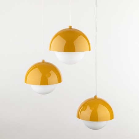 NOWOŚĆ 10266BONO OCHRA LAMPA WISZACA 3 Tk Lighting