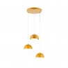 NOWOŚĆ 10266BONO OCHRA LAMPA WISZACA 3 Tk Lighting