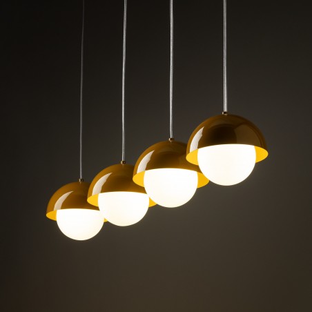 NOWOŚĆ 10267BONO OCHRA LAMPA WISZĄCA 4 LISTWA Tk Lighting