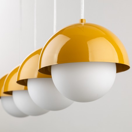 NOWOŚĆ 10267BONO OCHRA LAMPA WISZĄCA 4 LISTWA Tk Lighting