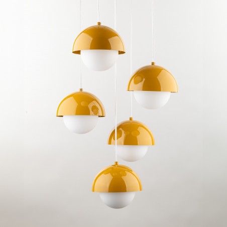 NOWOŚĆ 10268BONO OCHRA LAMPA WISZACA 5 Tk Lighting