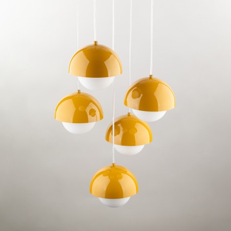 NOWOŚĆ 10268BONO OCHRA LAMPA WISZACA 5 Tk Lighting
