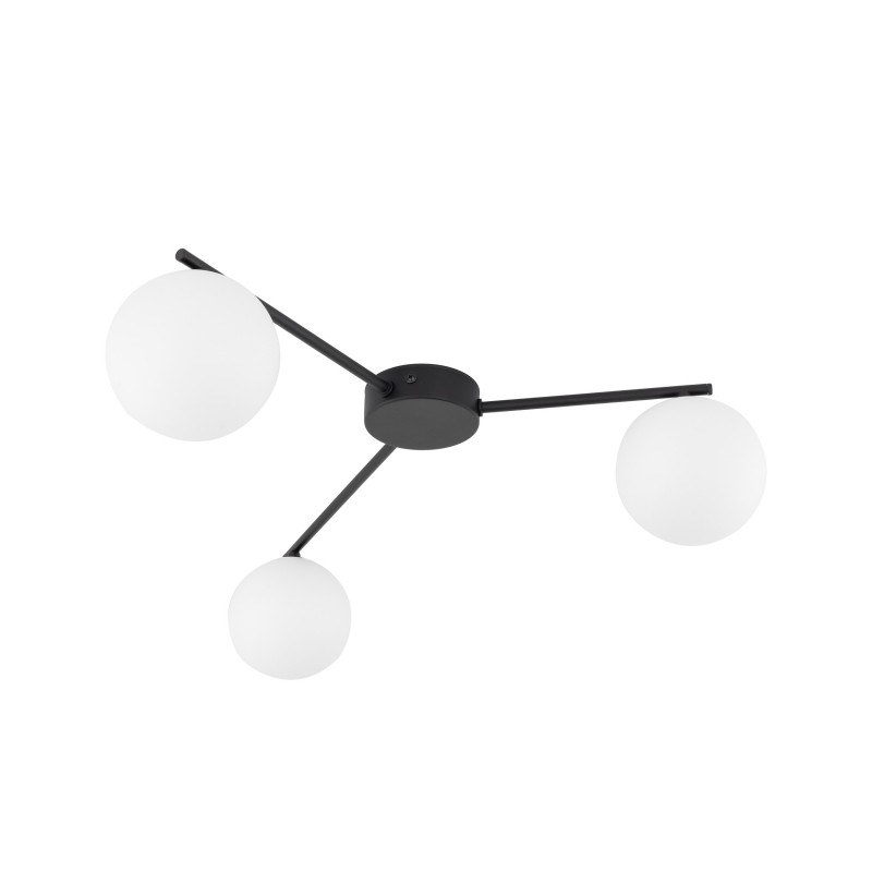 NOWOŚĆ 10261ELTON BLACK LAMPA SUFITOWA 3 Tk Lighting