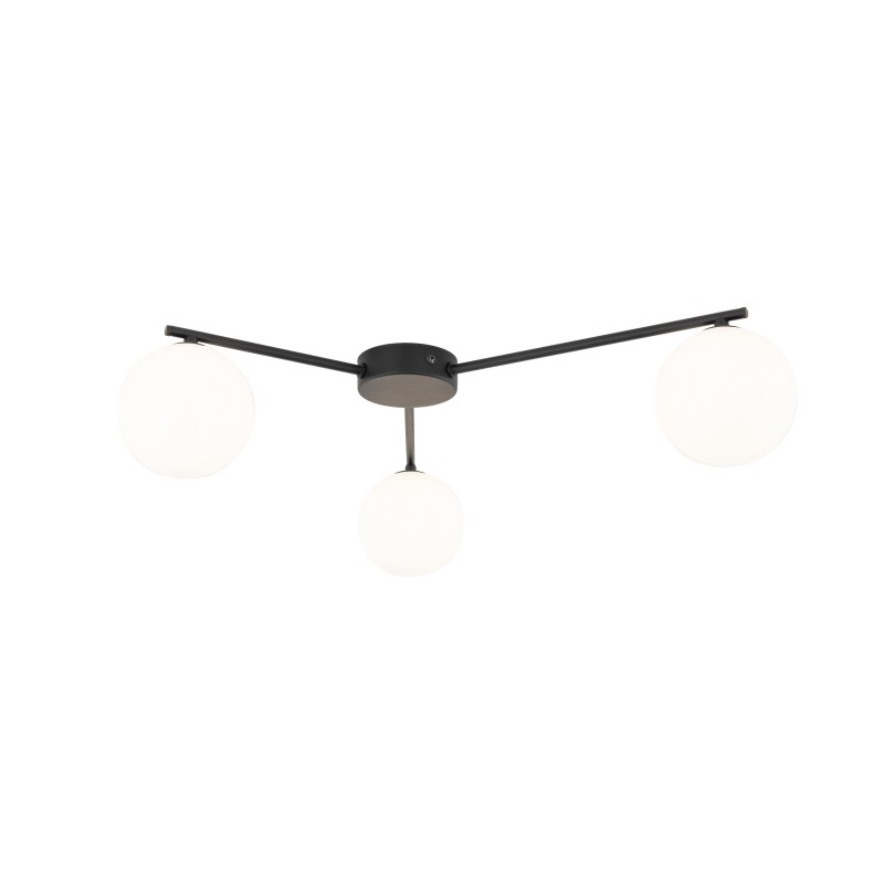 NOWOŚĆ 10261ELTON BLACK LAMPA SUFITOWA 3 Tk Lighting