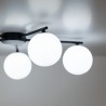 NOWOŚĆ 10262ELTON BLACK LAMPA SUFITOWA 5 Tk Lighting