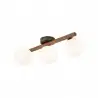 NOWOŚĆ 10269ESTERA WOOD ORZECH LAMPA SUFITOWA 3 Tk Lighting