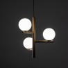 NOWOŚĆ 10271ESTERA WOOD ORZECH LAMPA WISZACA 3 Tk Lighting