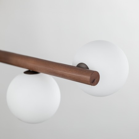 NOWOŚĆ 10272ESTERA WOOD ORZECH LAMPA WISZACA 7  Tk Lighting