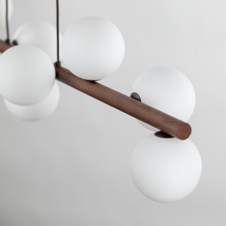 NOWOŚĆ 10273ESTERA WOOD ORZECH LAMPA WISZACA 9  Tk Lighting