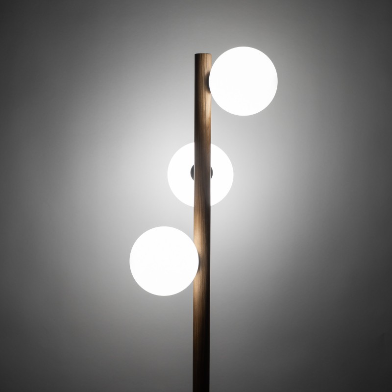 NOWOŚĆ 16045ESTERA WOOD ORZECH LAMPA PODŁOGOWA 3  Tk Lighting