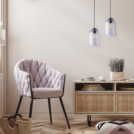 NOWOŚĆ 10299MOLLY PURPLE LAMPA WISZĄCA 1 Tk Lighting