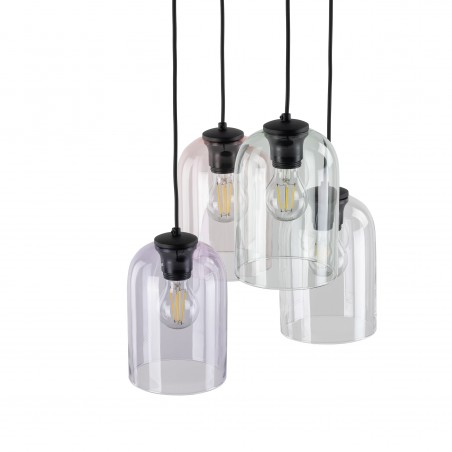 NOWOŚĆ 10301MOLLY LAMPA WISZĄCA 4  KOŁO Tk Lighting