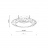 NOWOŚĆ 10574FIRA WHITE GU10 Tk Lighting