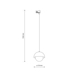 NOWOŚĆ 10648TRACER BONO BLACK Tk Lighting