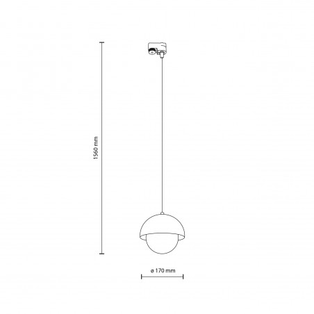 NOWOŚĆ 10648TRACER BONO BLACK Tk Lighting