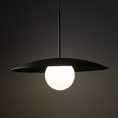 NOWOŚĆ 10637SLATE BLACK GLASS Tk Lighting