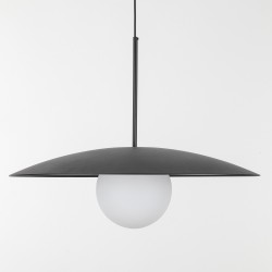 NOWOŚĆ 10637SLATE BLACK GLASS Tk Lighting