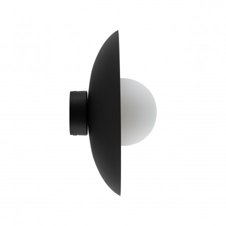 NOWOŚĆ 10934SLATE BLACK GLASS KINKIET 1XG9 Tk Lighting