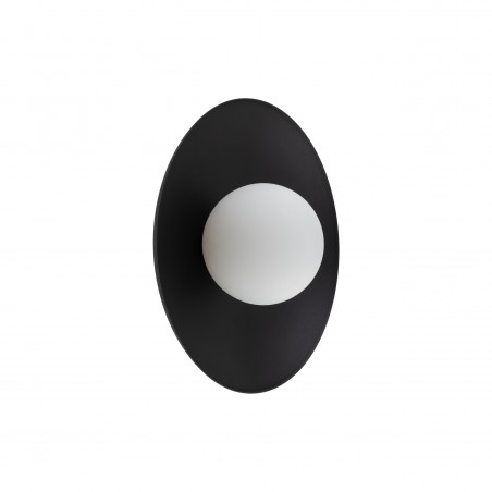 NOWOŚĆ 10934SLATE BLACK GLASS KINKIET 1XG9 Tk Lighting