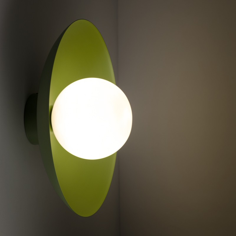 NOWOŚĆ 10935SLATE PEAPOD GLASS KINKIET 1XG9 Tk Lighting